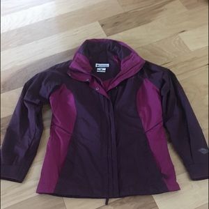 Beautiful Ladies Wine/Maroon Columbia Jacket